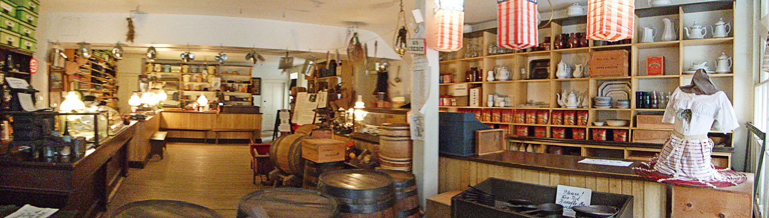 Inside the Dry Goods Store. (click this pic to enlarge)