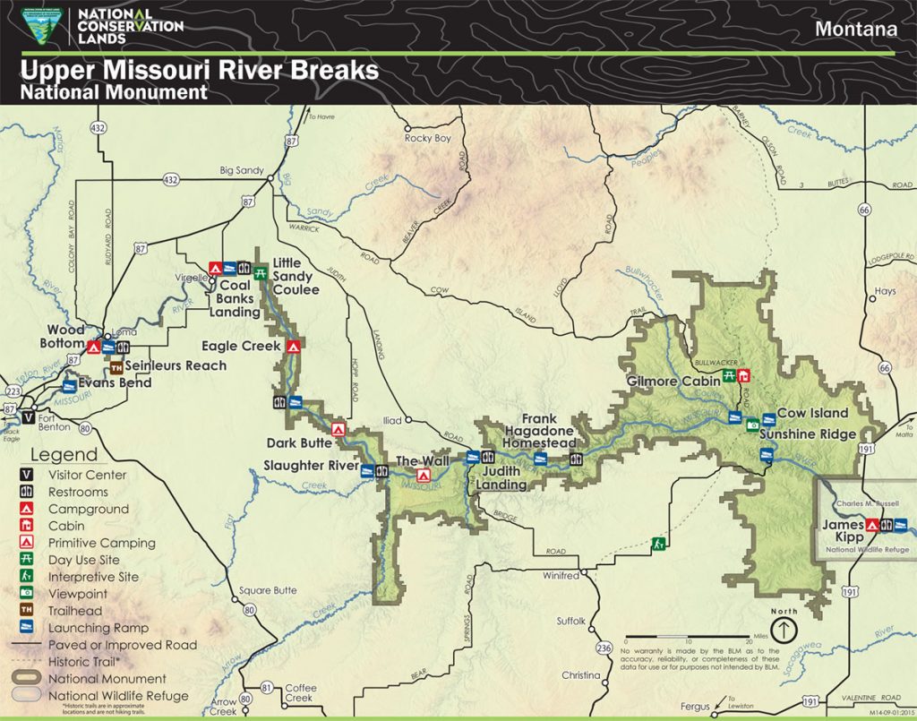 Upper Missouri River Breaks NM Make Like An Ape Man