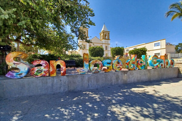 Many Mexican towns have a sign like this. San Jose del Cabo is no exception.